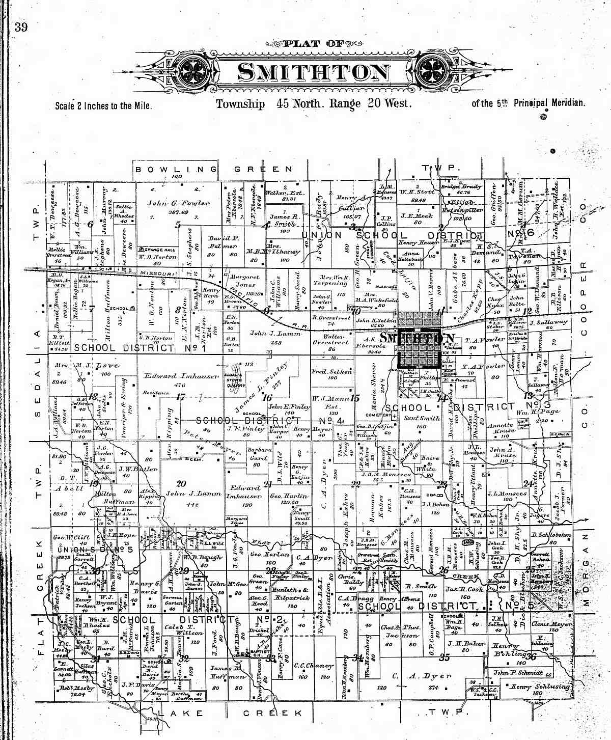 1896 Plat Maps