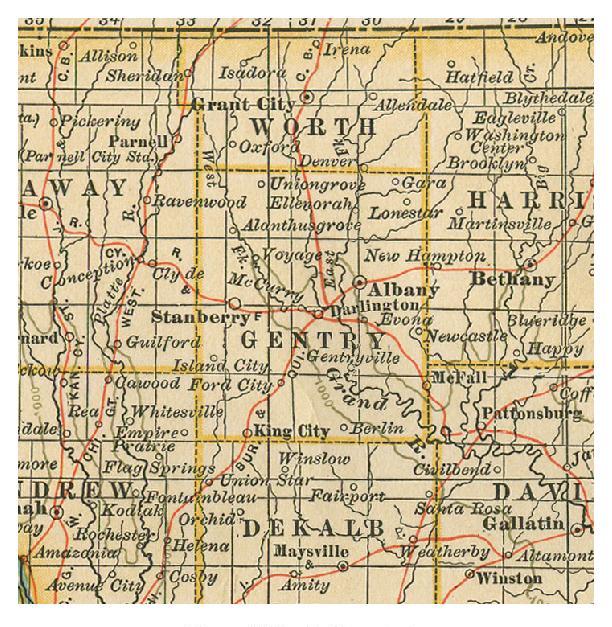 Historical Worth County Maps