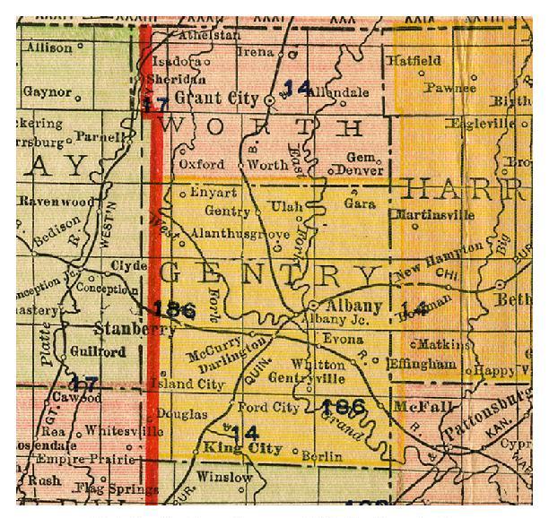 Historical Worth County Maps