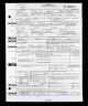 Frances Burrows Bentley -- Death Certificate