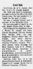 Emil Dick -- Obituary