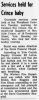 Candace Crince -- Obituary