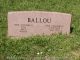 Gerald and Linda Townsend Ballou -- Grave Marker