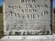 Mary Ann Holt Daily -- Grave Marker