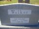 Lloyd and Janila Tipton Walker -- Grave Marker