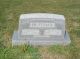 John and Annetta Swink Huffman -- Grave Marker