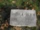 Maud Simmons Hector -- Grave Marker