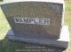 Emmett and Ida Shewmaker Wampler -- Grave Marker