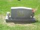 Oscar and Minnie Bechter Strasser -- Grave Marker