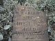 Eliza Evans Channel -- Grave Marker