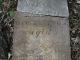 Sarah Shannon -- Grave Marker