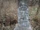 Harvy Hughes -- Grave Marker