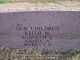 Marvin and Rose Boyer Waller -- Grave Marker