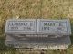 Clarence and Mary Jung -- Grave Marker