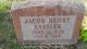 Jacob Henry Kessler -- Grave Marker