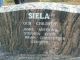 Stephen, Margaret and James Siela -- Grave Marker