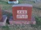 Frank Zug -- Grave Marker