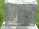 Infant Beckwith -- Grave Marker