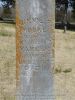 Minnie Yarber Moore -- Grave Marker