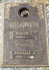 Donald Lee and Phyllis Everett Brown -- Grave Marker