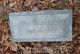 Cora Belle Allen -- Grave Marker